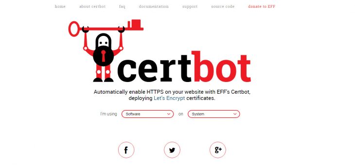 Сертификат Let’s Encrypt и использование certbot